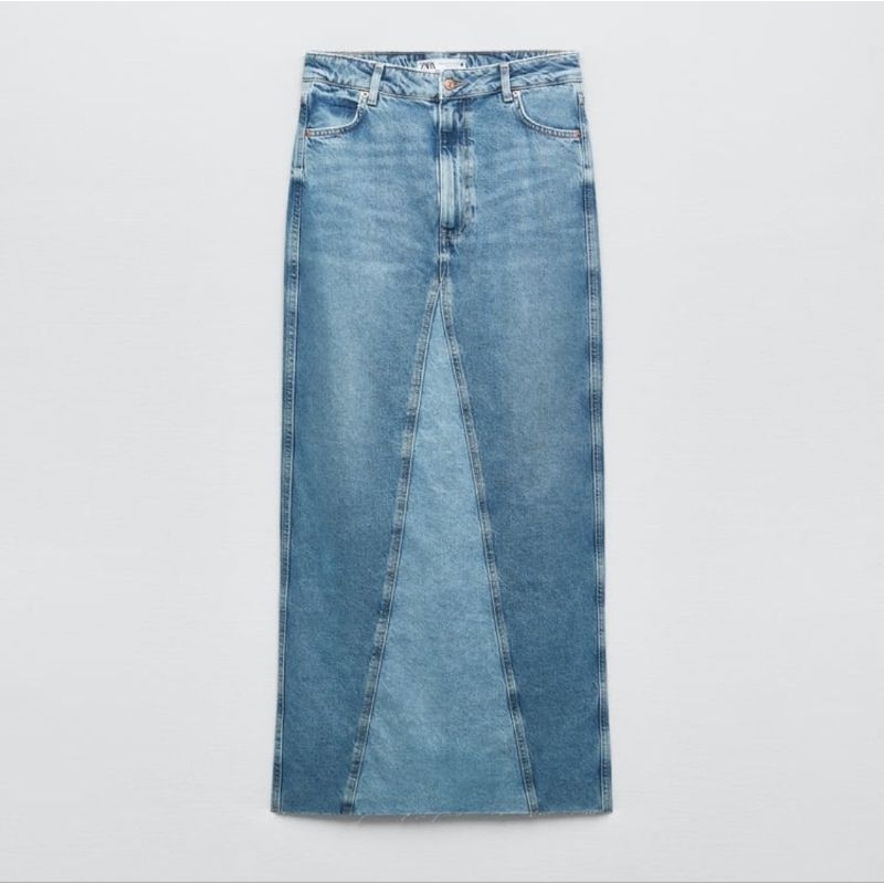 ZARA SHORT-SAIA DENIM - Azul-médio, ZARA Brasil