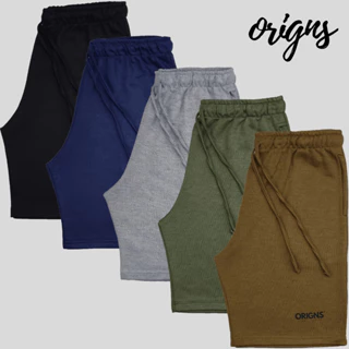 Shorts Masculino Bermuda Moletom Lisa Calção Cores Original