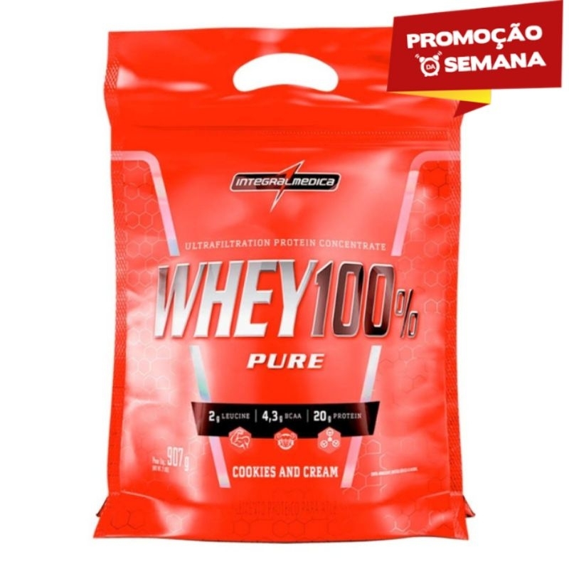 Whey 100% Pure Integralmedica * baixo Carbo *