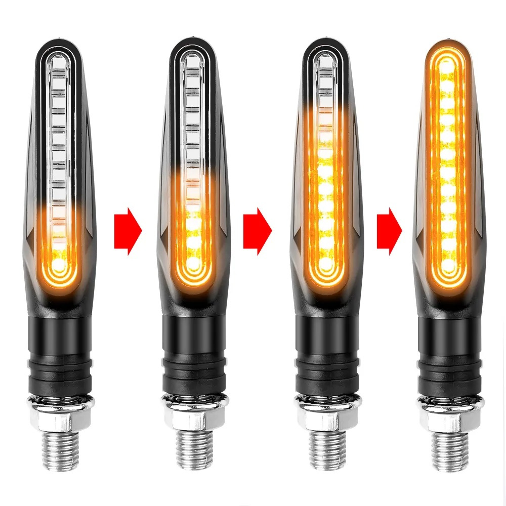 4 Peças Pisca Moto Seta Led Palito Cb300 Xre Twister Cg Honda Universal