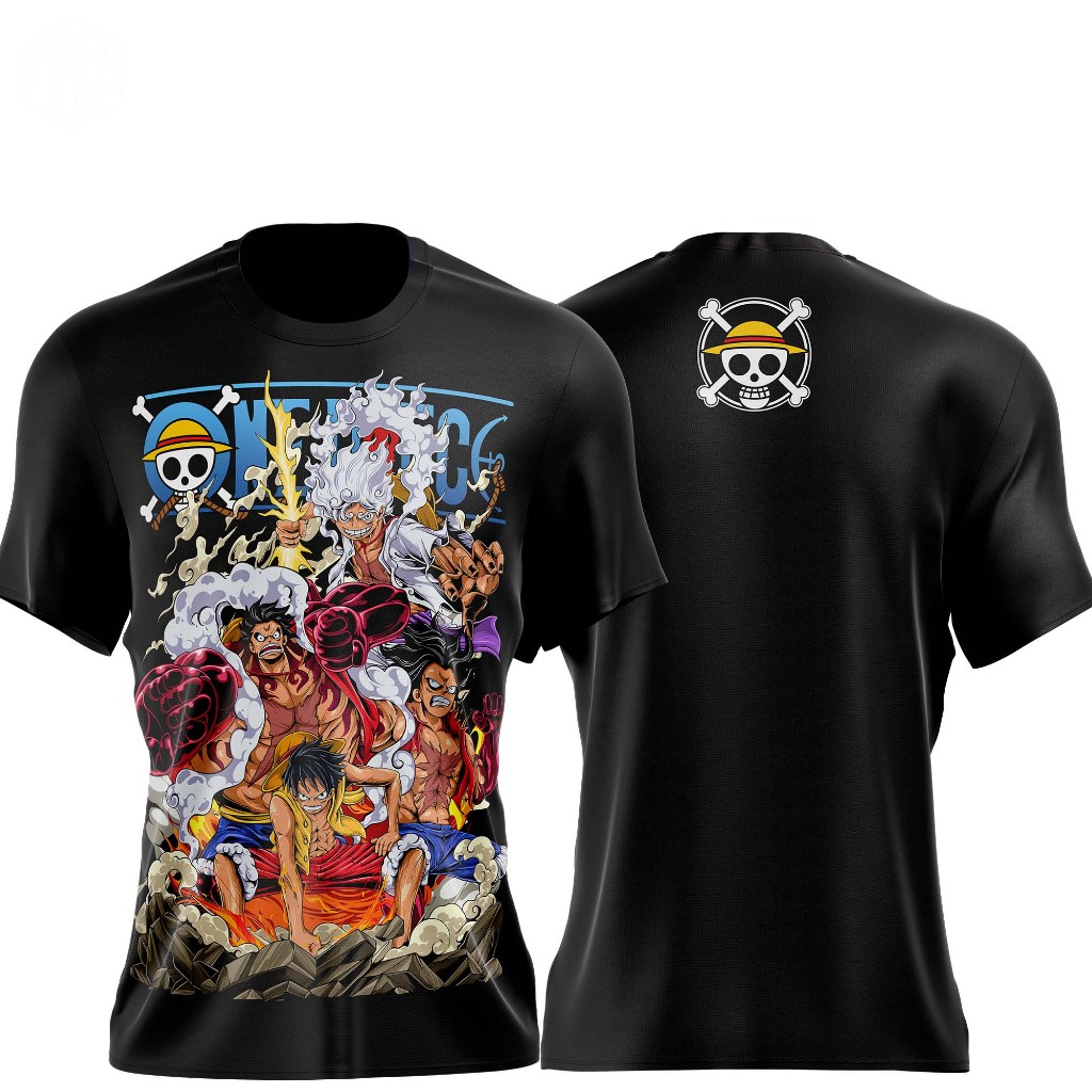 Camiseta Camisa Personalizada Anime One Piece Pirata Navio m