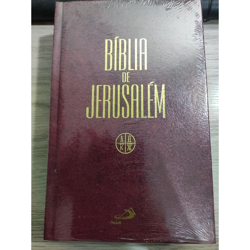 Bíblia De Jerusalém Capa Dura Média - Bíblia Sagrada De Estudo NOVA ...