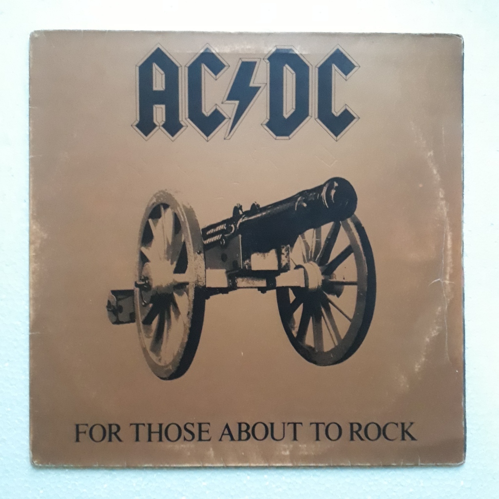 VINILOS, AC/DC - FOR THOSE ABOUT TO ROCK (WE SALUTE YOU)