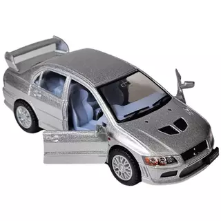 Miniatura De Ferro Mitsubishi Lancer EVO VII 12cm 1/36