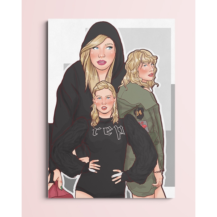 Mini Print e Pôster Taylor Swift Reputation à Lover | Shopee
