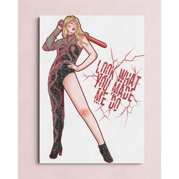 Mini Print e Pôster Taylor Swift Reputation à Lover | Shopee