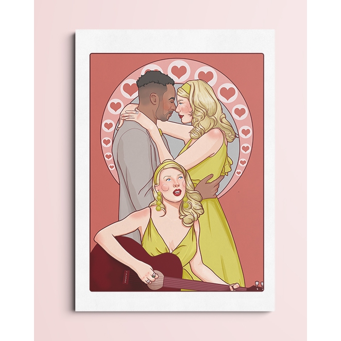 Mini Print e Pôster Taylor Swift Reputation à Lover | Shopee