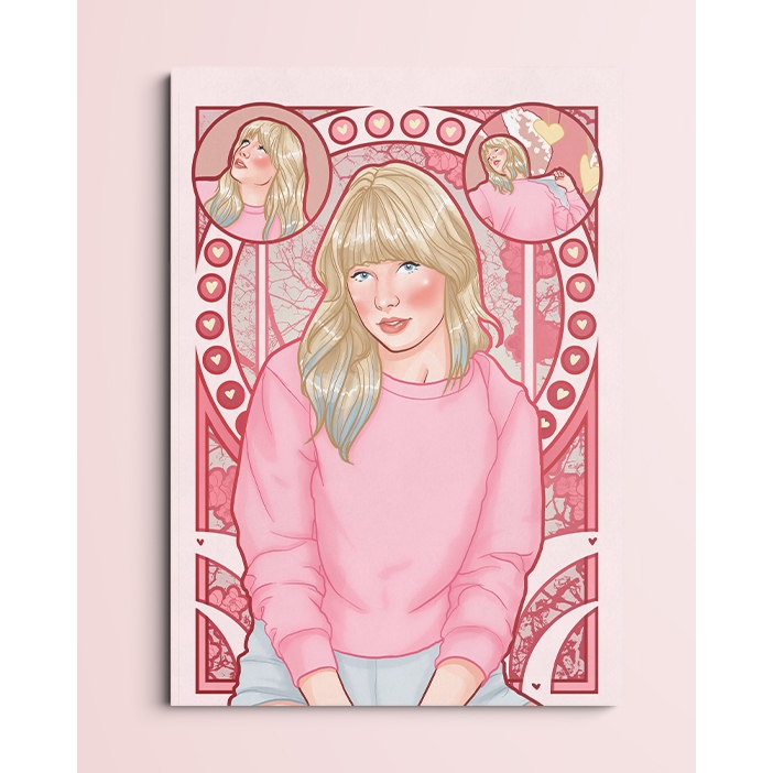 Mini Print e Pôster Taylor Swift Reputation à Lover | Shopee