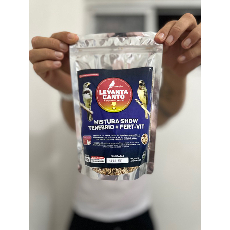 Mistura show 500g - alimento para pássaros