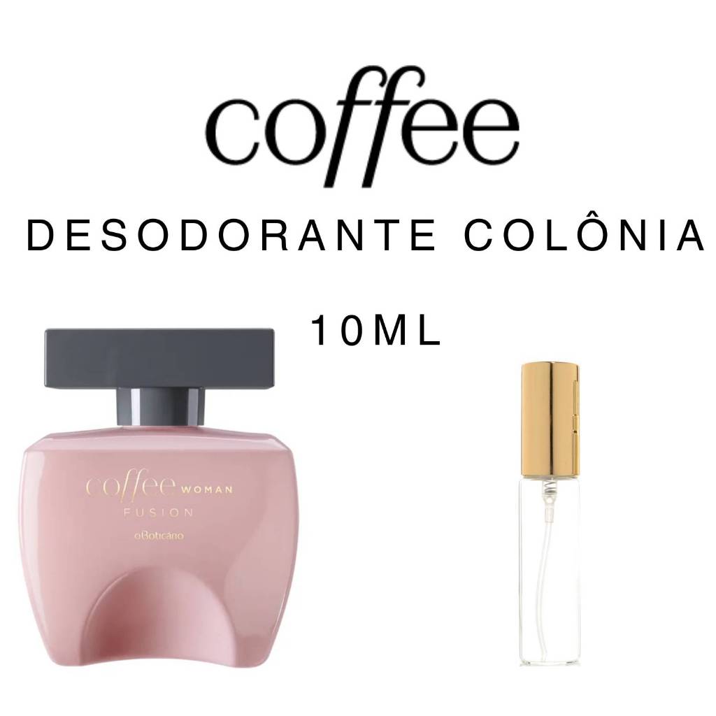 Colônia Coffee Woman Fusion 100ml