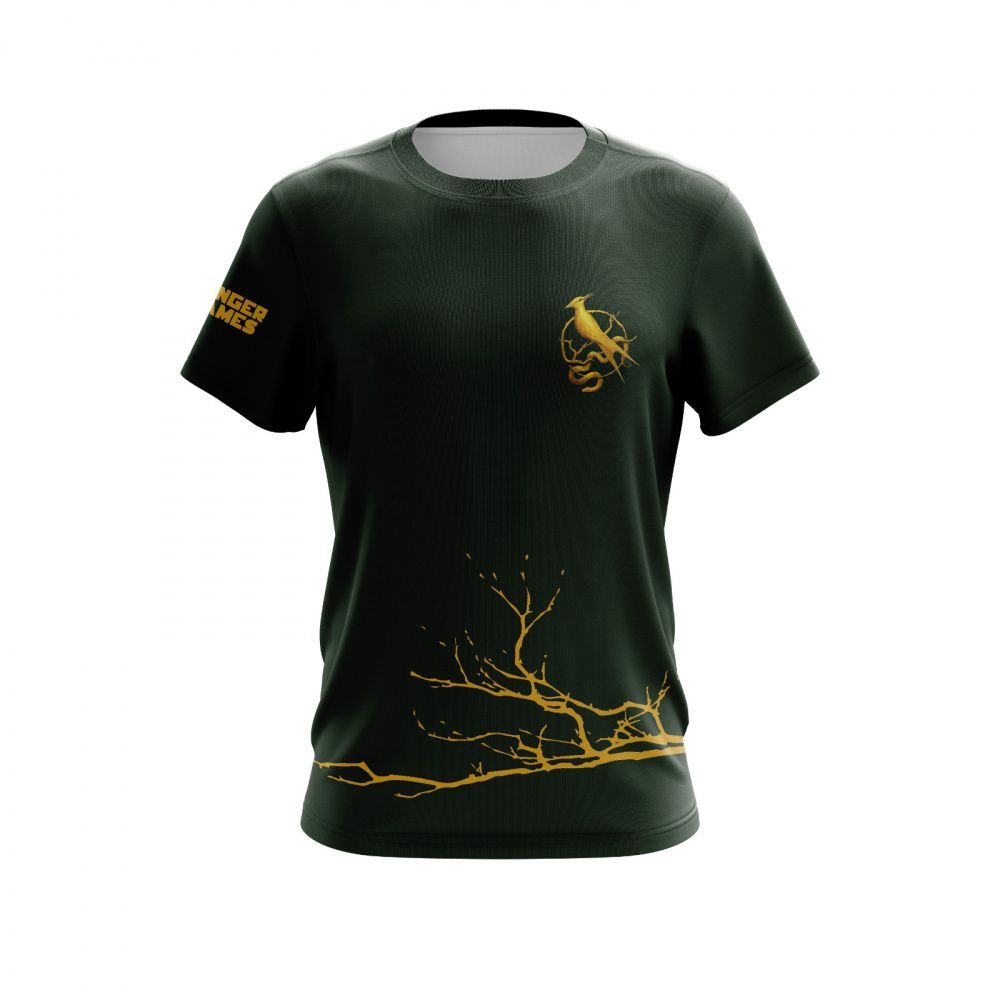 CAMISETA DRY FIT JOGOS VORAZES A CANTIGA DOS PÁSSAROS E SERPENTES