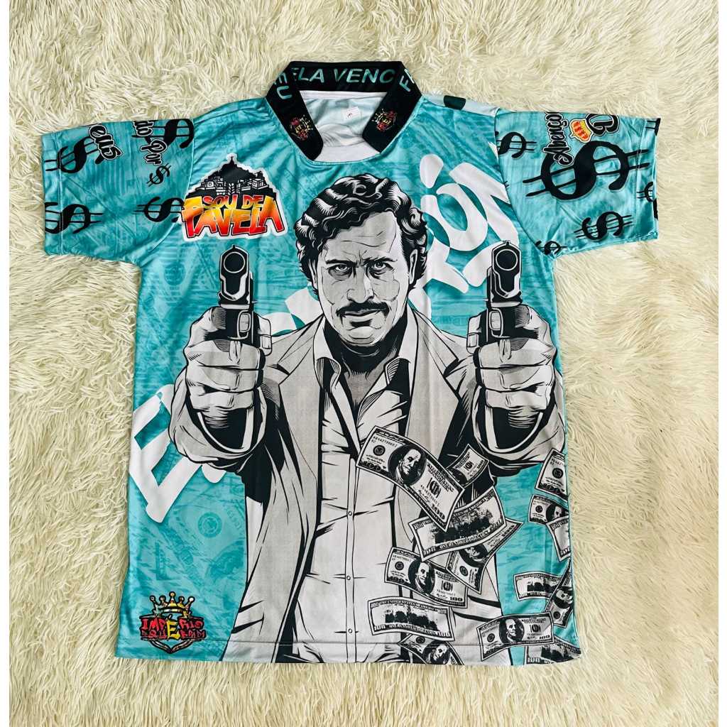 Camisa de Quebrada Pablo Escobar | Shopee Brasil