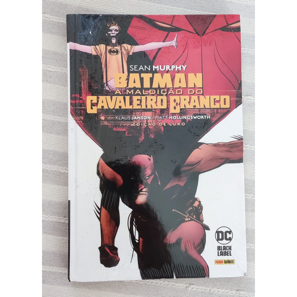 Batman: A Maldição Do Cavaleiro Branco - Edição De Luxo