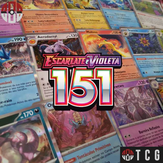 Todas Cartas comuns, incomuns e raras Pokémon TCG 151 Original COPAG