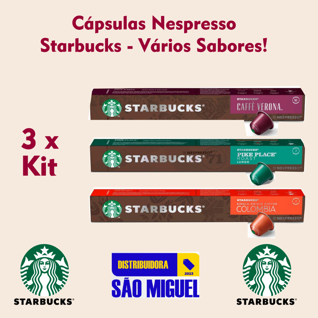 Lote 12 Descafeinado Starbucks by Nespresso® - 120 cápsulas