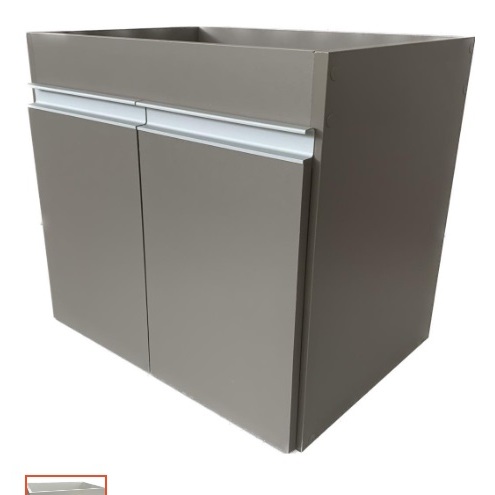 Gabinete 55x45x35 CM Puxadores 100 % Mdf Móveis Banheiro JTR Envio Montado