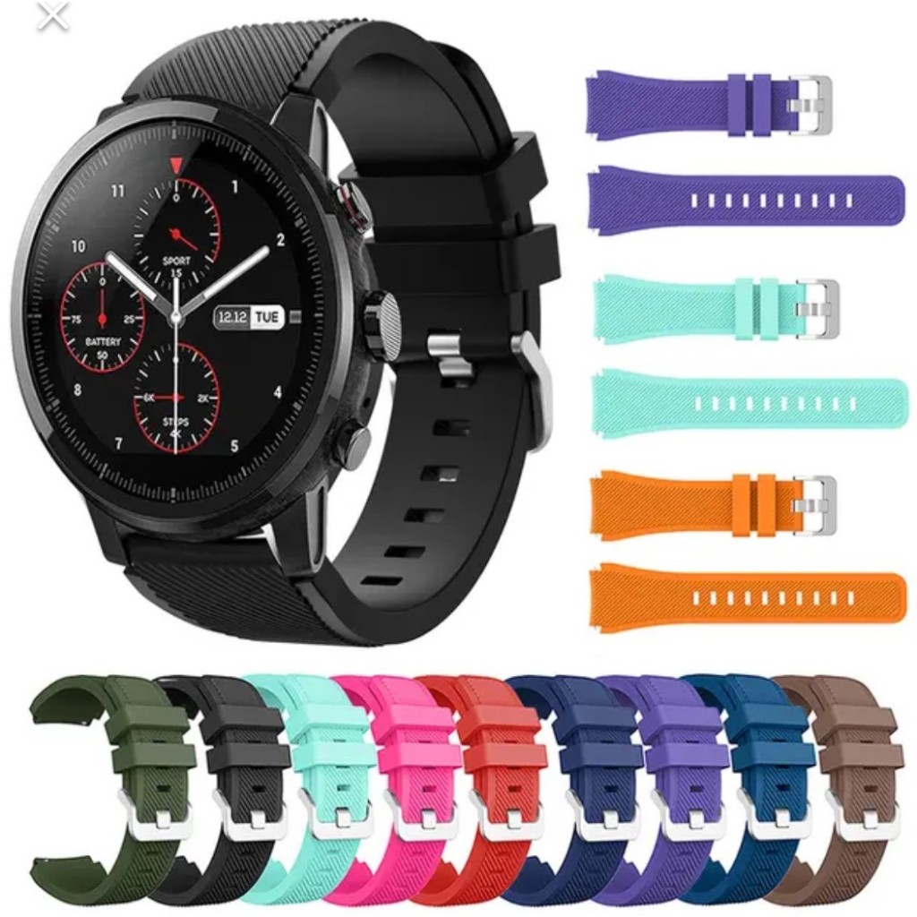 Pulseira Para Amazfit Gtr 47mm, Stratos 2 E Stratos 3