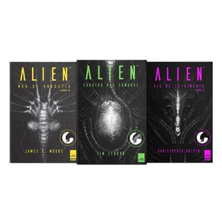 Kit Livros Trilogia Alien - 3 Livros Novos e Lacrados
