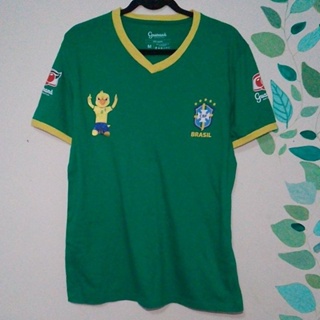 Camisa Seleção Brasileira Guaraná Verde Escuro