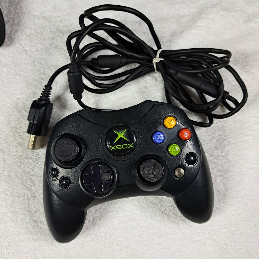 Controle Xbox Classic Preto - Microsoft - Gameteczone a melhor