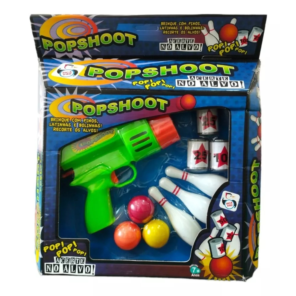 Jogo Educativo Bolinhas Tiro Ao Alvo Brinquedo Babyshot