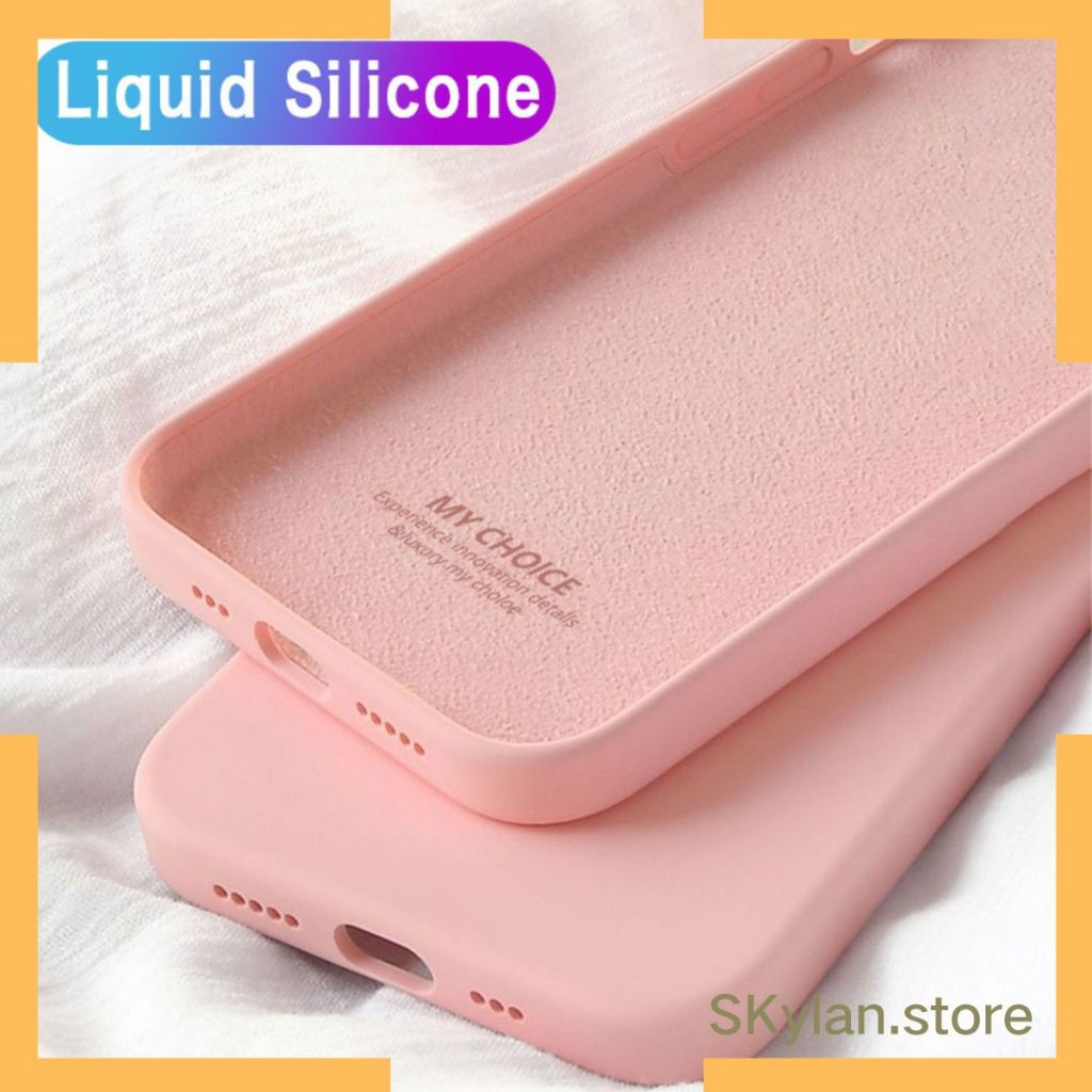 Capa case Aveludado Soft TPU Liquid Silicone Compativel Iphone 6G 7G 8G 7Plus/8Plus XS X XR