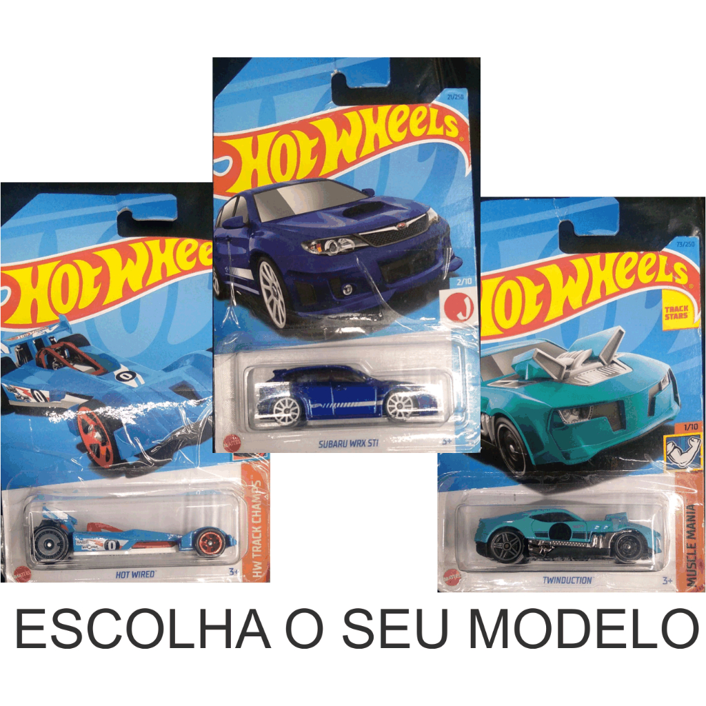 Carrinhos Hot Wheels - Mattel Novos FAÇA SUA ESCOLHA e Monte Sua Coleção