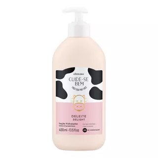 LOÇÃO HIDRATANTE DESODORANTE CORPORAL CUIDE-SE BEM DELEITE 400ML