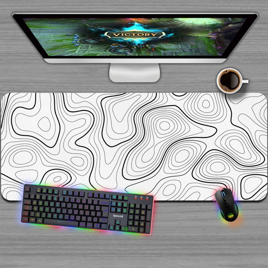 Mousepad Branco e Preto na Black Friday 2025 | BuscaProdutos