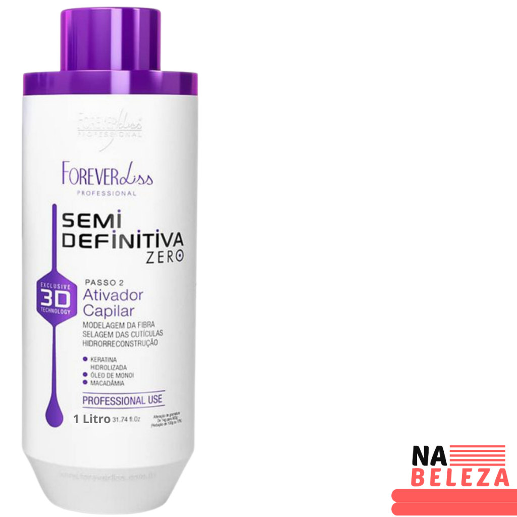 Shampoo + Ativador Capilar Semi Definitiva 1L