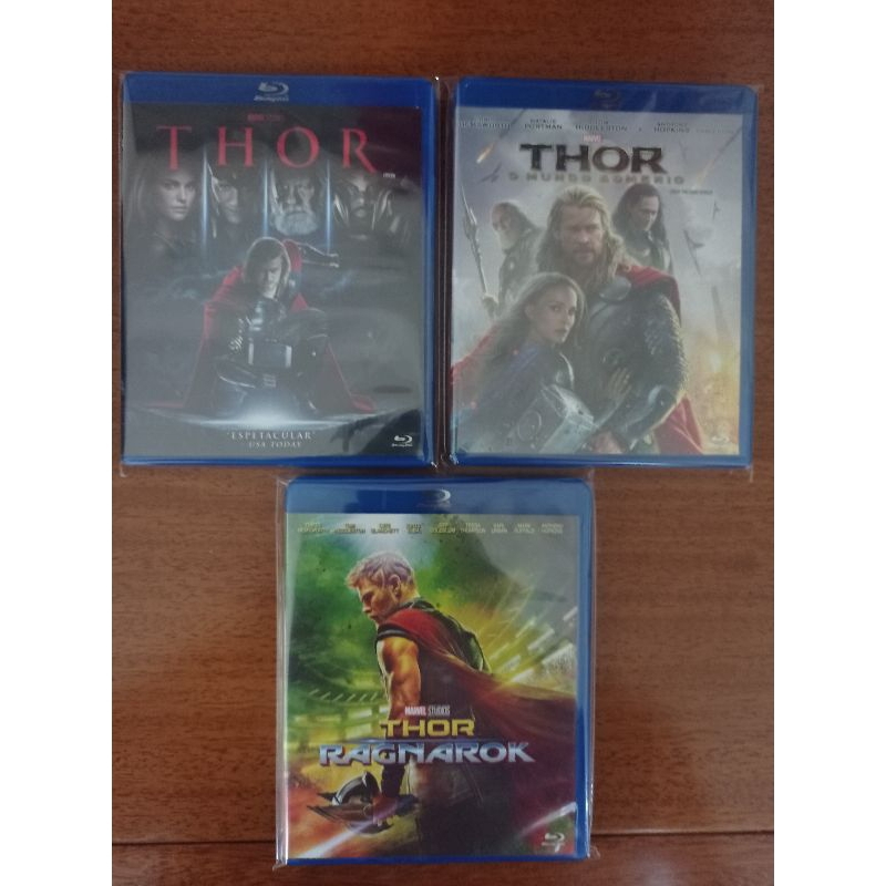 Blu-ray Thor a Trilogia Original | Shopee Brasil
