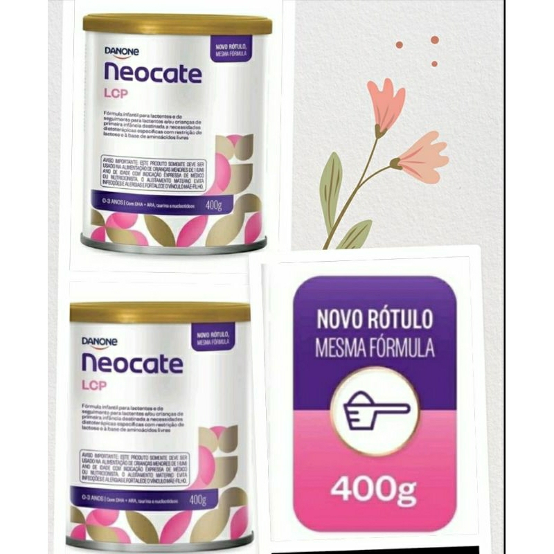 2 Neocate lcp 400g 2026 Nova | Shopee Brasil