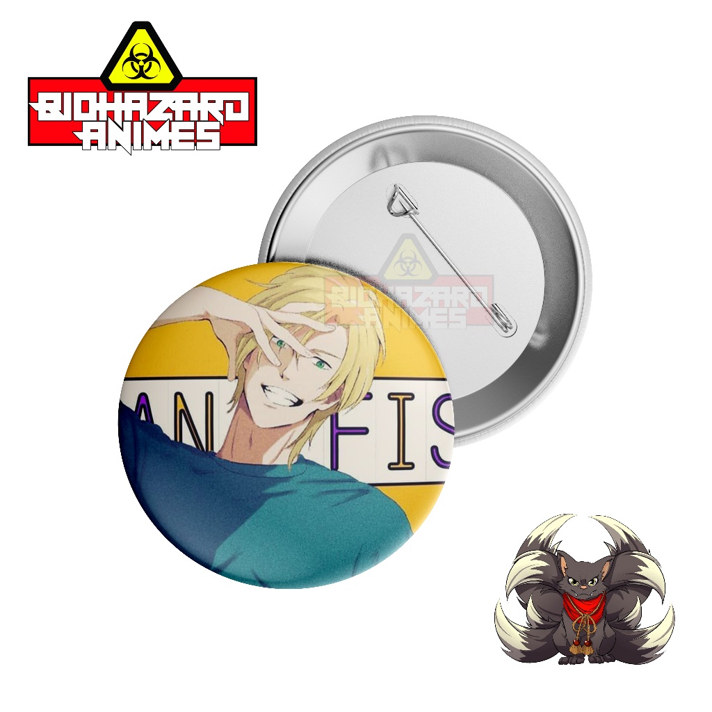 Banana Fish Eiji & Ash Lapel Pins Set of 2 – Shadow Anime