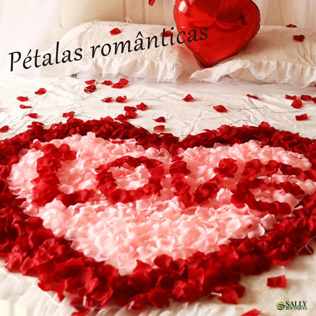 Flor Artificial 4000 Pétalas De Rosas Artificiais Para Decoração Casamento Kit Romantico