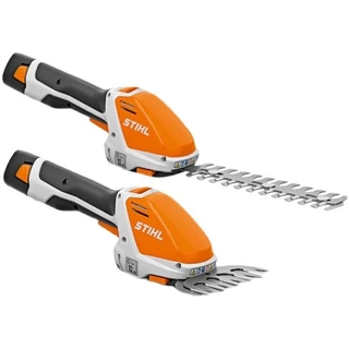 Cortador de sebes a bateria 12V 1300 mAh 2 lâminas