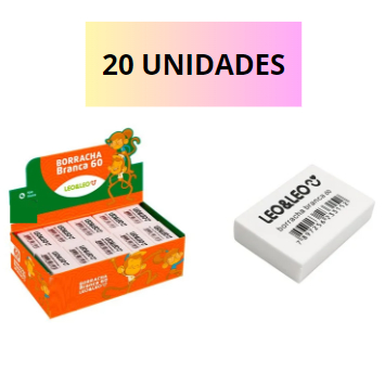 Borracha Leonora tamanho 60 -20 unidades
