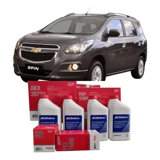 Kit Troca De Óleo * Ac Delco 5w30 Ac Delco Gm Spin 2013 2014 2015 2016