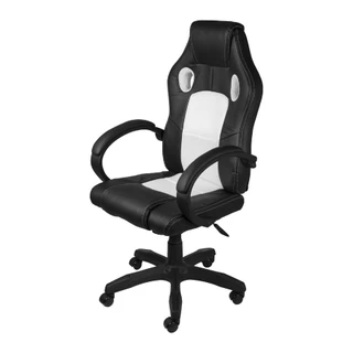 Cadeira Gamer Boxbit Gamer Raptor Branca Base Rodízio