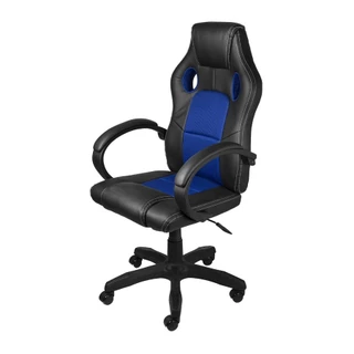Cadeira Gamer Boxbit Gamer Raptor Azul Base Rodízio
