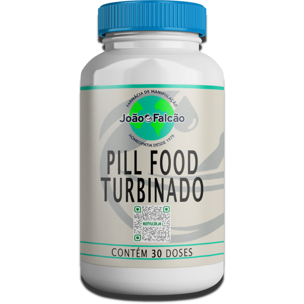 Pill Food Turbinado com Nutricolin 5Mg + MSM 150Mg - 30 Doses