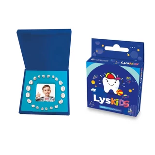 Porta Dentinhos Azul Menino LysKids Lysanda em Oferta na Shopee