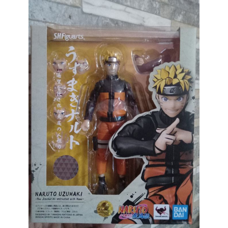 Boneco Naruto Uzumaki Anime Heroes 15 Cm Bandai F0051-1 - Star