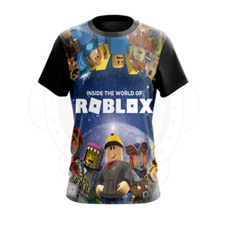Camiseta T-Shirt Roblox Personagem Player Jogador Algodão em