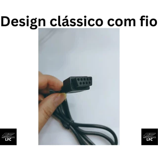 Controle Joystick para Mega Drive Master System 3 Tectoy 6 Botões