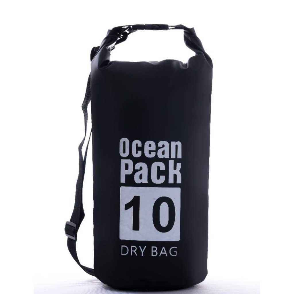 Bolsa impermeável 10 litros saco estanque a prova d'água pesca mergulho  trilha reforçado praia piscina | Shopee Brasil
