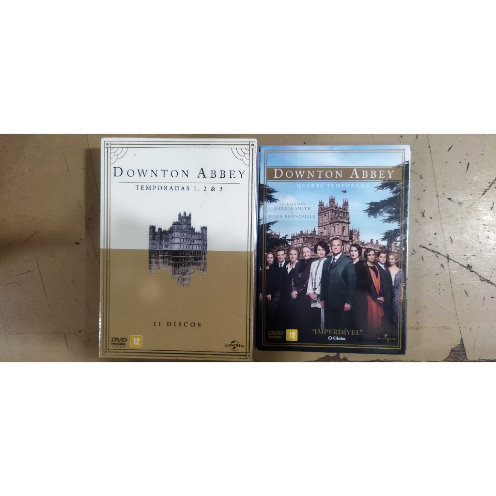 DVD Box Downton Abbey - da 1º até a 4º temporada | Shopee Brasil