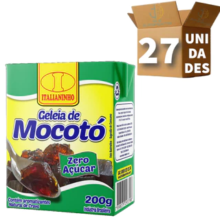Kit 27 Geleia De Mocotó Zero Açúcar Natural Italianinho 200g