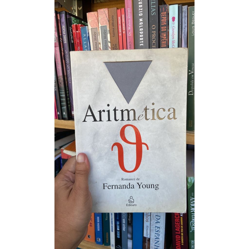 Aritmetica livros de capa comum autor fernanda Young | Shopee Brasil