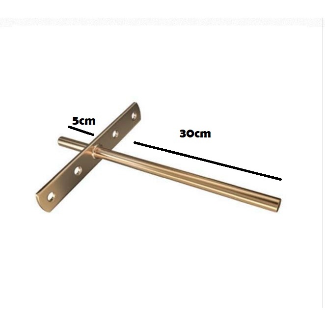 Suporte Invisível T 30CM (2 UNIDADES) | Shopee Brasil