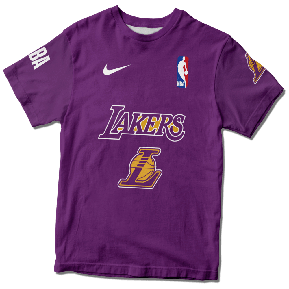 Camisa Camiseta NBA Los Angeles Lakers Roxo basquet